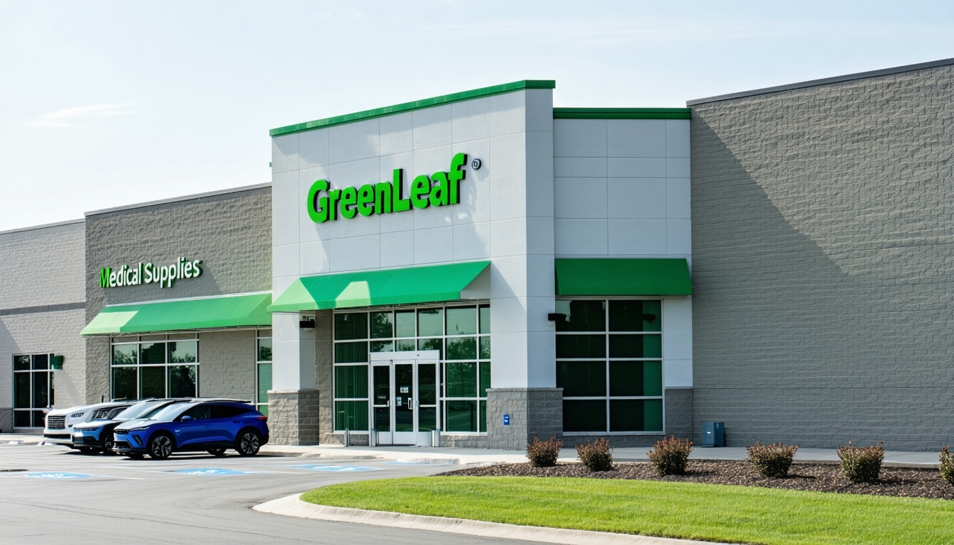 GreenLeaf Medical Supplies Logo